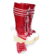 Sweet Red White Lolita Boots
