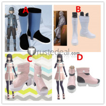 Akudama Drive The Cutthroat Swindler Hacker Cosplay Shoes Boots
