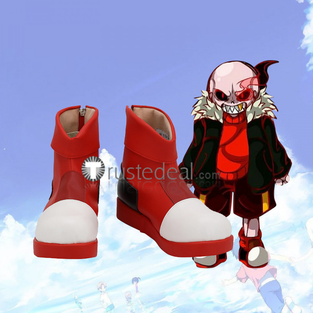 Undertale Ink!Sans Cosplay Shoes Boots – FM-Anime