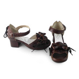Sweet Lolita Bow Sandals