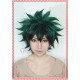 My Hero Academia Boku no Hero Academia Deku Izuku Midoriya Black Green Cosplay Wig