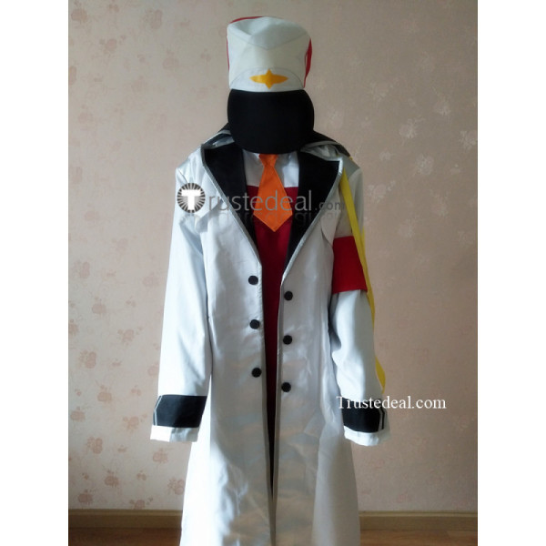 Darling in the Franxx Zero Two Code 002 Pilots Coat Hat Cosplay Costume