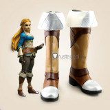 The Legend of Zelda Breath of the Wild Princess Zelda Cosplay Boots Shoes