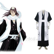 Bleach 6th Division Captain Kuchiki Byakuya Cosplay Costume