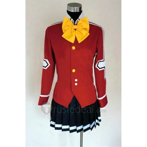 Fairy Tail Wendy Marvell Red Cosplay Costume