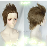 Final Fantasy XV 15 Ignis Stupeo Scientia Brown Cosplay Wig