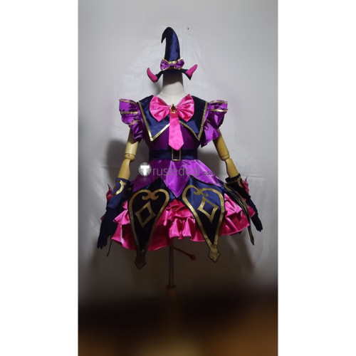 Prism Paradise PriPara Aroma Kurosu Purple Pink Cosplay Costume