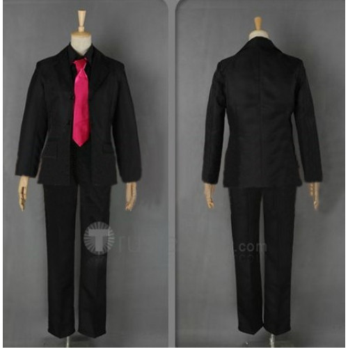Psycho-Pass Kagari Shusei Cosplay Black Suit Costume