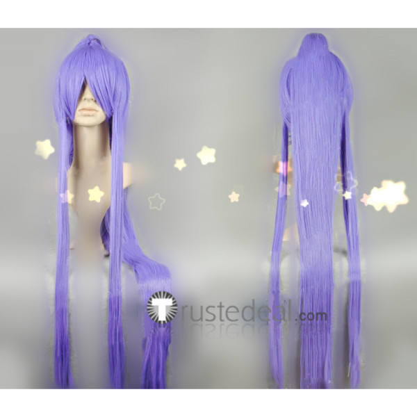 Vocaloid Kamui Gakupo Purple Ponytail 100cm Cosplay Wig 2