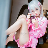 Eromanga Sensei Sagiri Izumi Pink Pajamas Cosplay Costume