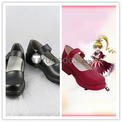 Hunter X Hunter Biscuit Krueger Red Black Cosplay Shoes Boots