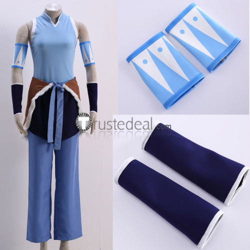 Avatar The Legend of Korra Korra Blue Cosplay Costume