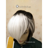 Voltron Legendary Defender Takashi Shiro Shirogane Black Gray White Cosplay Wig