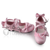 Low Heels Sweet Pink Lolita Shoes