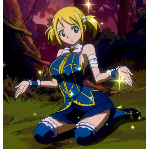 Fairy Tail Lucy Heartfilia Anime New Cosplay Costume