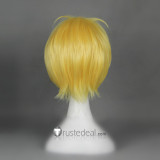 Vocaloid Oliver Yellowish Blonde Cosplay Wig