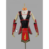 League of Legends Foxfire Ahri Black Red Cosplay Costume2