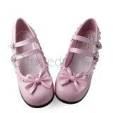 Bow Two Straps Lolita Shoes