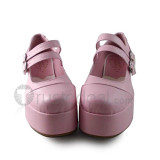 High Platform Sweet Pink Lolita Shoes