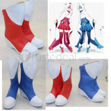 Pokemon Gijinka Latios Latias Blue and Red Cosplay Boots Shoes