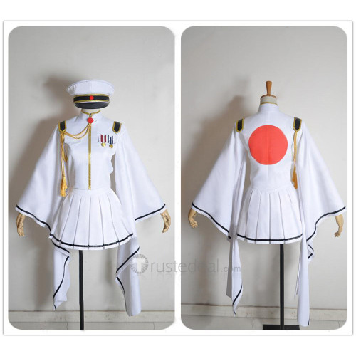 Vocaloid Senbonzakura Miku Hatsune White Cosplay Costume