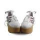 White Soles Lolita Shoes