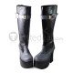 Gothic Black and White Boots