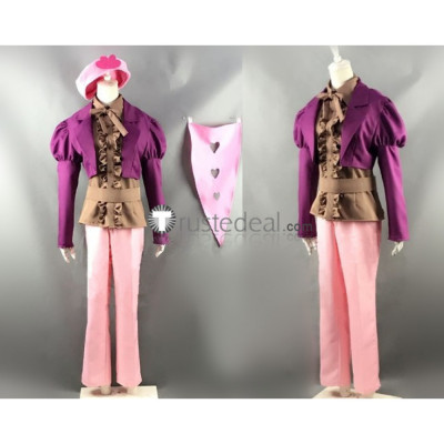 Hetalia Axis Powers North Italy Feliciano Vargas Jack of Hearts Cosplay Costume