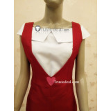 Pokemon the Movie The Power of Us Lisa Risa White Red Cosplay Costume