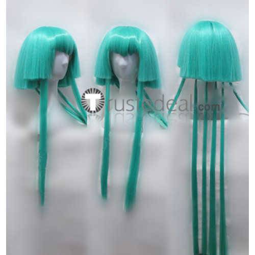 Nanbaka Ruka Gojou Teal Blue Cosplay Wig