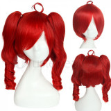 VOCALOID Kasane Teto Red Ponytails Cosplay Wig