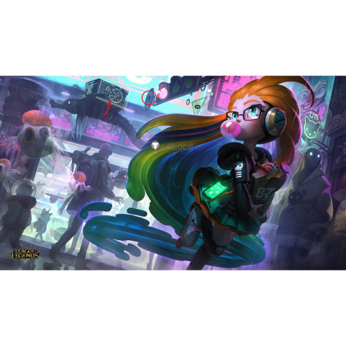 League of Legends LOL Cyber Pop Zoe Cosplay Costume