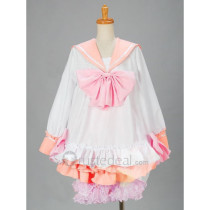 Vocaloid Dress Lots Of Laugh Hatsune Miku Pink Cosplay Outfit