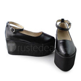 High Platform Black Lolita Shoes