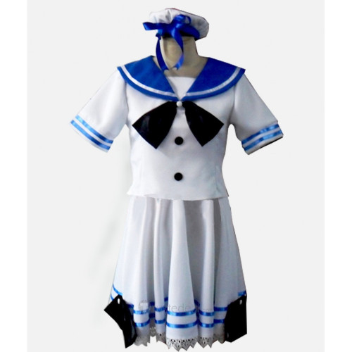 Panty and Stocking with Garterbelt Stocking Sailor Cosplay Costume