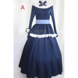 Fairy Tail Mirajane Strauss Blue Dress Cosplay Costumes