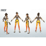 Overwatch Tracer Yellow Goggles Cosplay Props