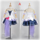 The Idolmaster Cinderella Girls Starlight Stage Rin Mio Uzuki Dress Cosplay Costumes