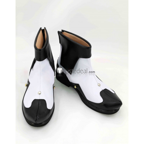 Sword Art Online Ordinal Scale Kirigaya Kazuto Kirito White Black Cosplay Shoes