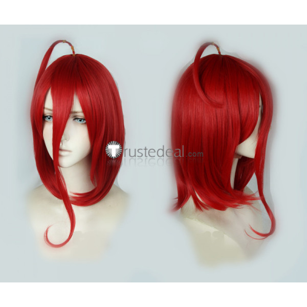 Land of the Lustrous Houseki no Kuni Cinnabar Red Cosplay Wig