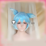 Azur Lane Yuudachi Fubuki Deutschland Perseus Blue Black Pink Cosplay Wigs