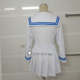 The Gray Garden Wadanohara White Sailor Uniform Cosplay Costume