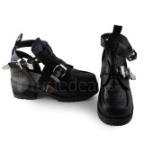 Unique Gothic Black Lolita Shoes