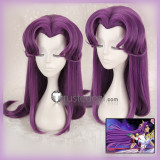 Revolutionary Girl Utena Anthy Himemiya Long Purple Cosplay Wig