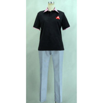 Free Iwatobi Swim Club Rin Matsuoka Summer School Uniform Cosplay Costume