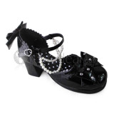 Crystal Beads Lolita Summer Shoes