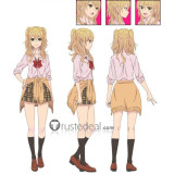 Citrus Yuzu Aihara Blond Ponytails Cosplay Wig