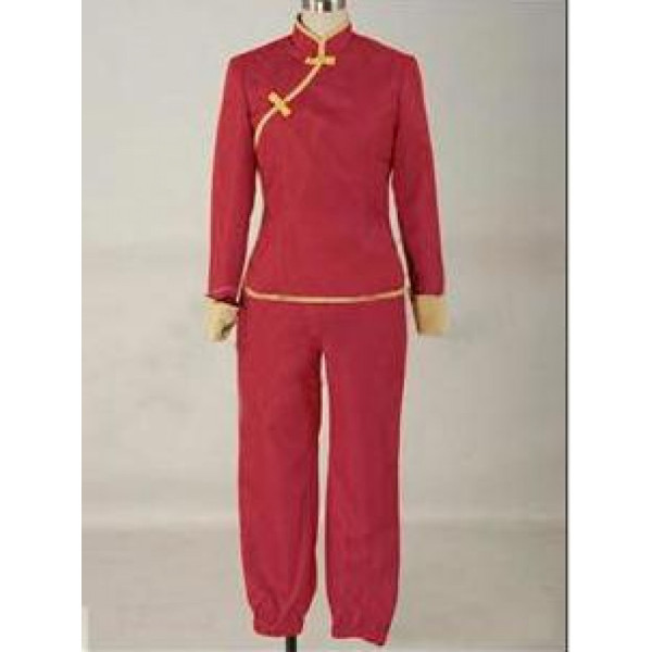 Gintama Kagura Red Trousers And Clothes Cosplay Costume