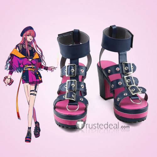 Paradox Live BAE Anne Faulkner Cosplay Shoes Boots