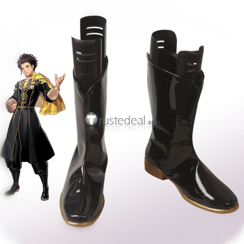 Fire Emblem Three Houses Edelgard Claude Byleth Black Cosplay Boots Shoes